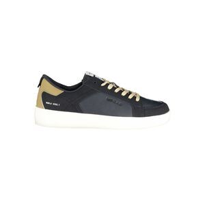 Gas Blue Polyurethane Men Men's Sneaker
